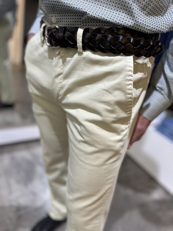 Pantaloni uomo misto cotone EXIGO color verde - immagine 3