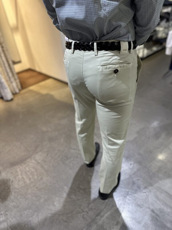 Pantaloni uomo misto cotone EXIGO color verde - immagine 5