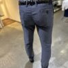 Pantaloni uomo tessuto lavorato in blu EXIGO - immagine 5