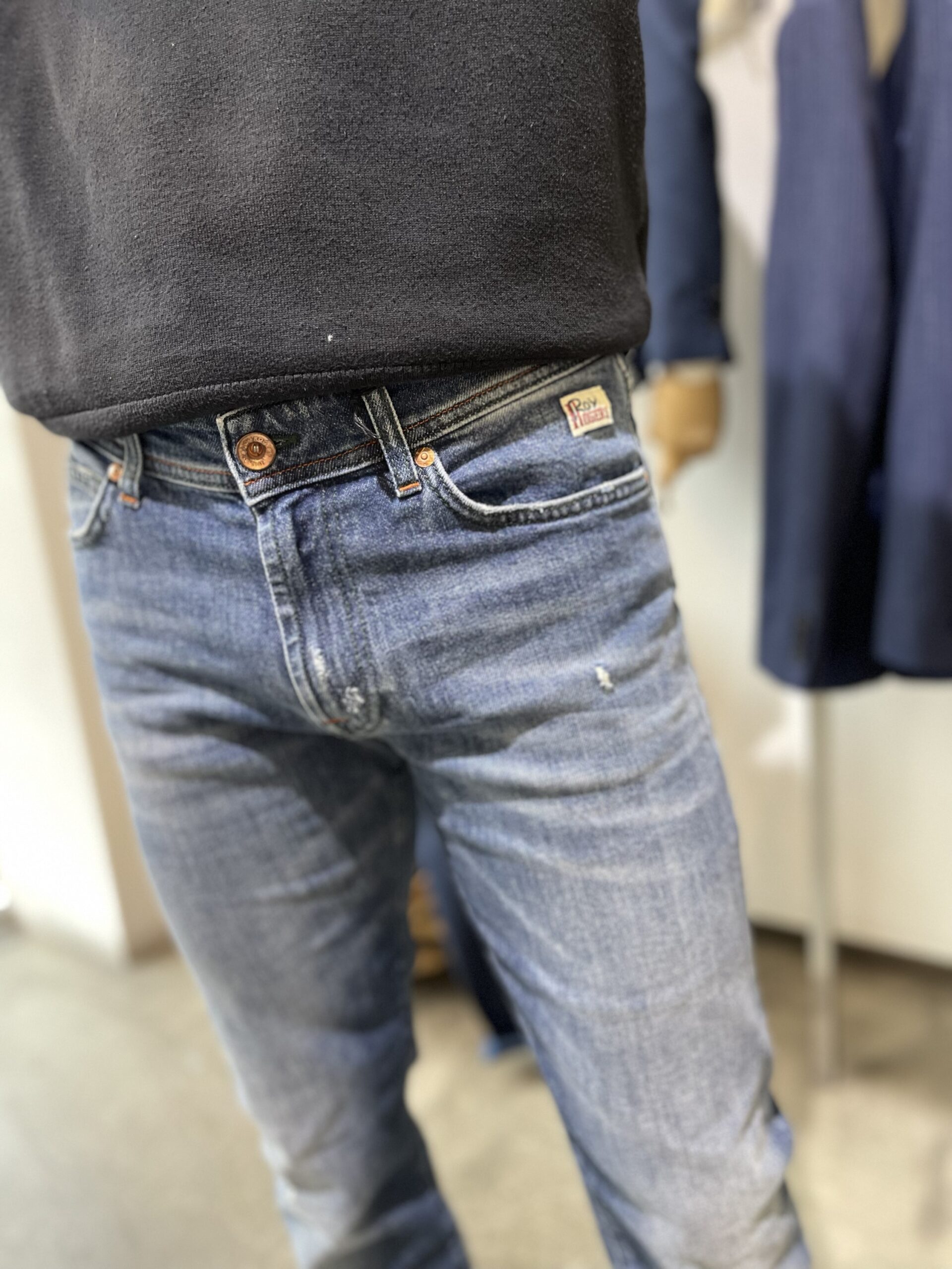 Jeans uomo , elasticizzato con zip,Roy Roger’ special (Stephen Walters) 2
