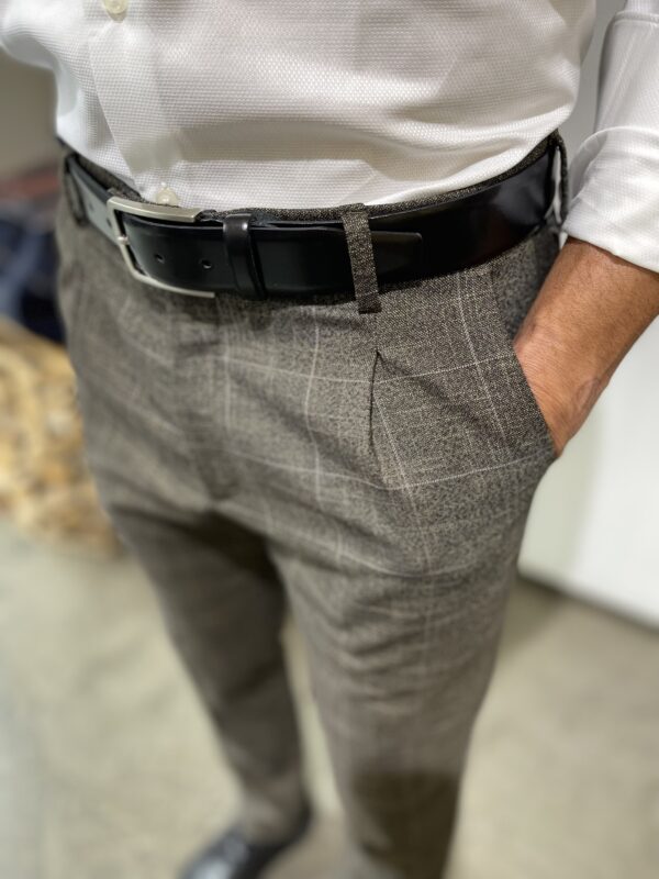 Pantalone uomo con pinces Exibit - immagine 2