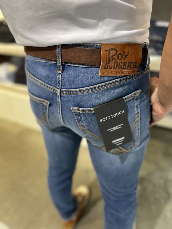 Jeans uomo soft touch Roy Roger’s - immagine 4
