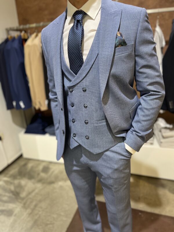 Abito uomo elegante con giacca gilet e pantalone Piero Giachi - immagine 3