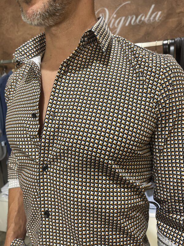 Camicia uomo fantasy Di Biasi - immagine 3