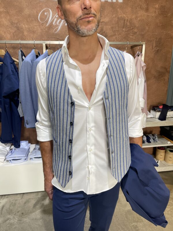 Gilet uomo elegante estivo Piero Giachi