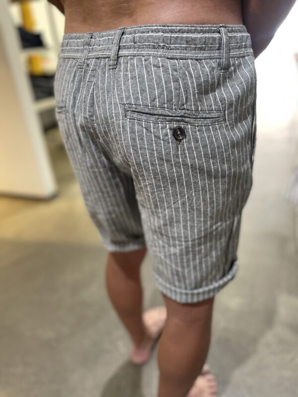 Pantaloncino corto uomo estivo a righe Piero Giachi - immagine 3
