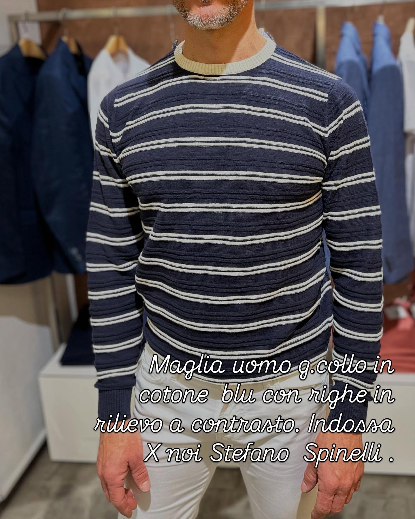 maglia uomo cotone primavera pierogiachi stefanospinelli