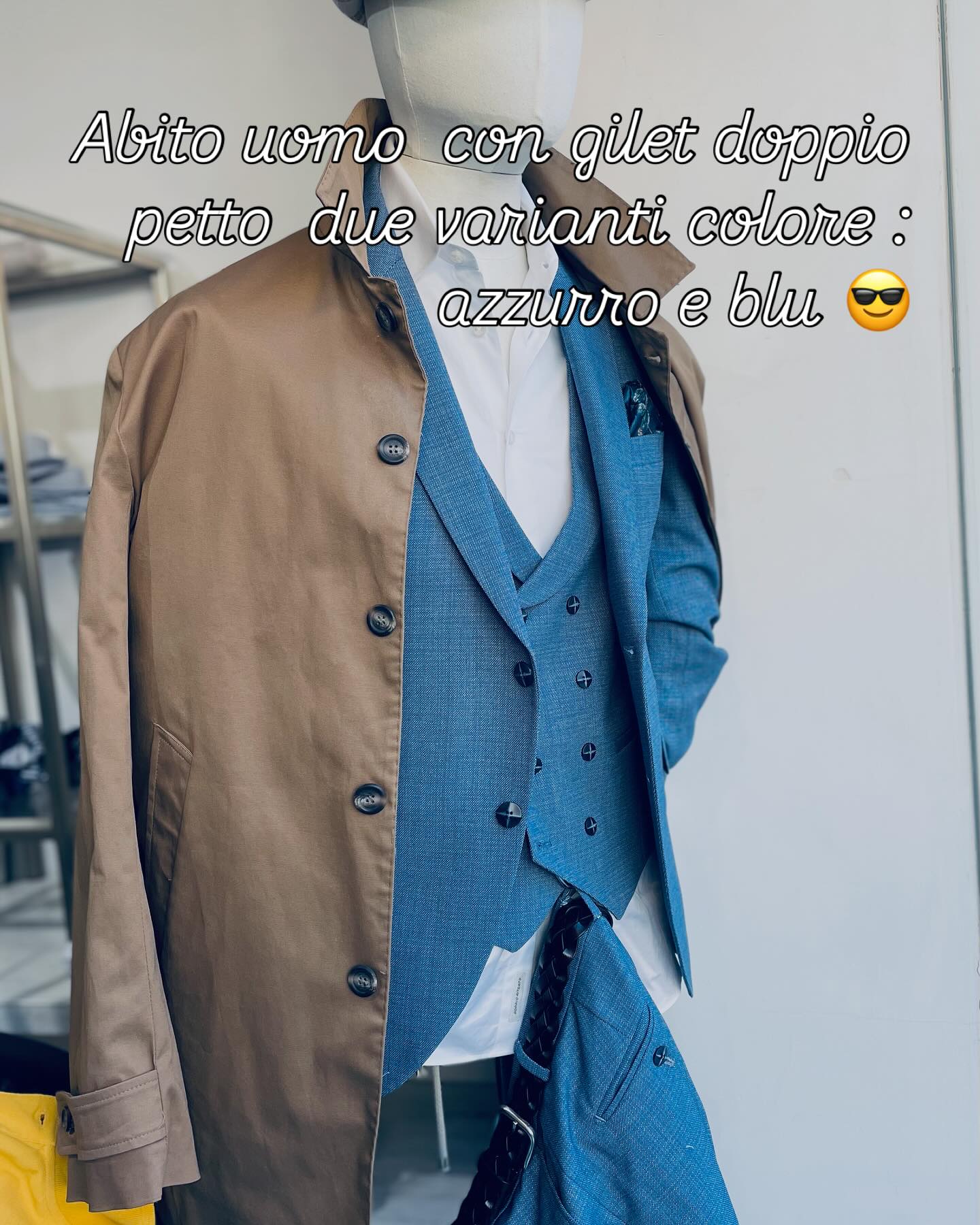 abito  trench uomo  jeycoleman cerimonie