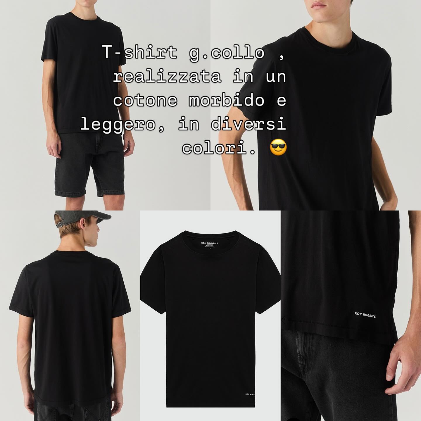 tshirt libertà uomo  royrogers vacanze